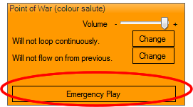 Digital Parade emergency play